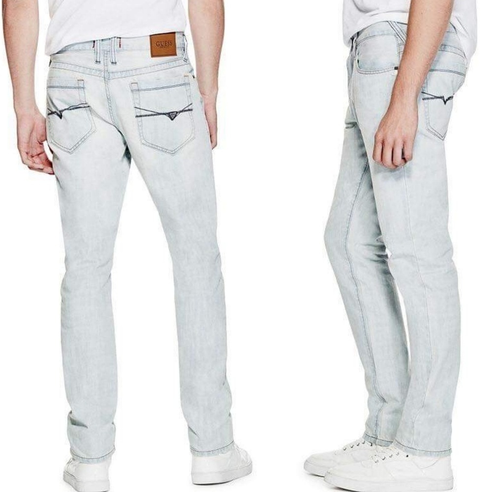NEW GUESS Men's Halsted Slim Tapered Jeans SZ 30